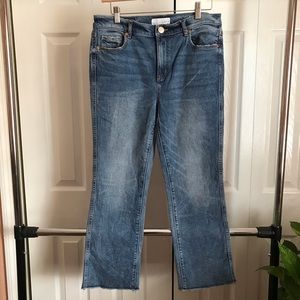 LOFT Straight Vintage-Fit Ankle Jeans